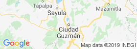Ciudad Guzman map